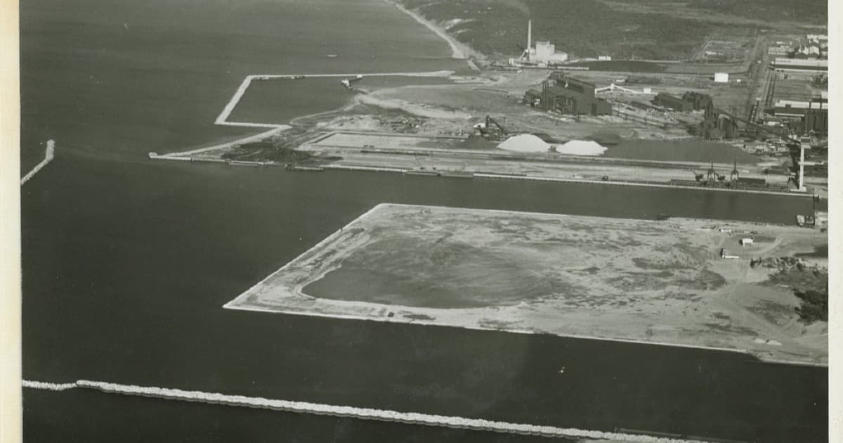 Port of Indiana-Burns Harbor Construction, September 25, 1970 - Burns Harbor, Indiana, featured image for Proposal-ready GEO packages for industrial investment and green production