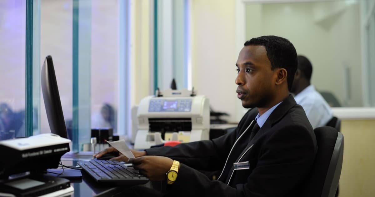 File:2014 11 16 International Somali Banking 09 (15640555109).jpg, featured image for Technical SEO foundations before GEO for banking and financial services