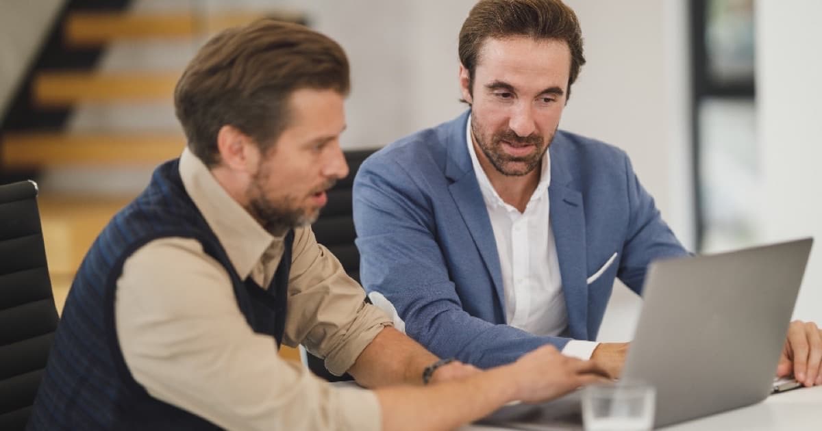 Business Men, featured image for Technical SEO foundations before GEO for software and SaaS