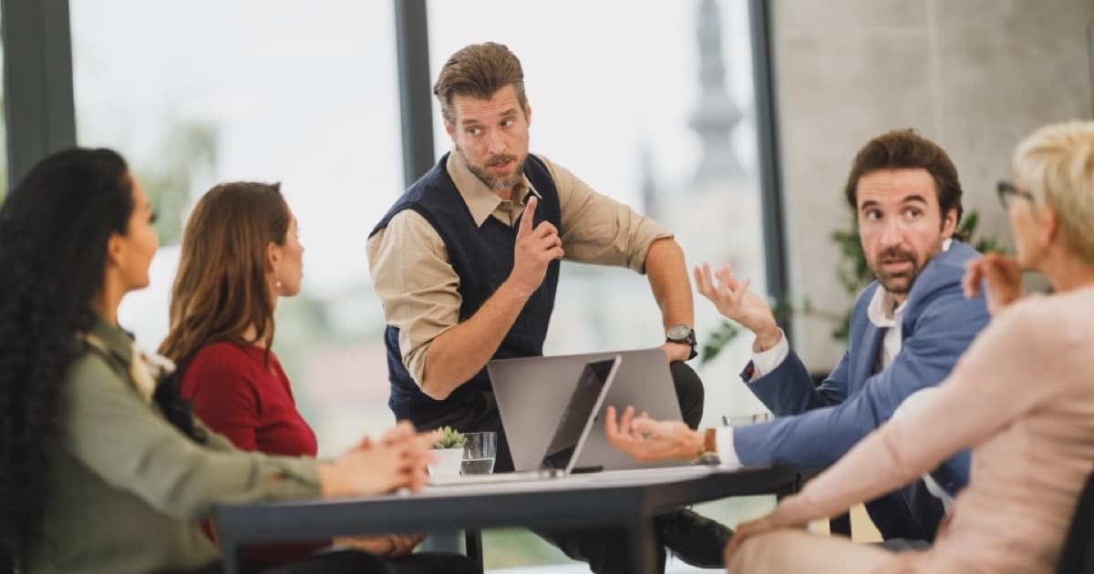 Business People, featured image for Turning AI visibility into leads for software and saas